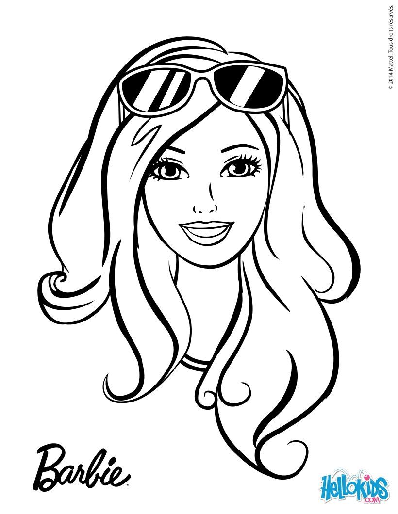 Featured image of post Barbie Colouring Pages Easy