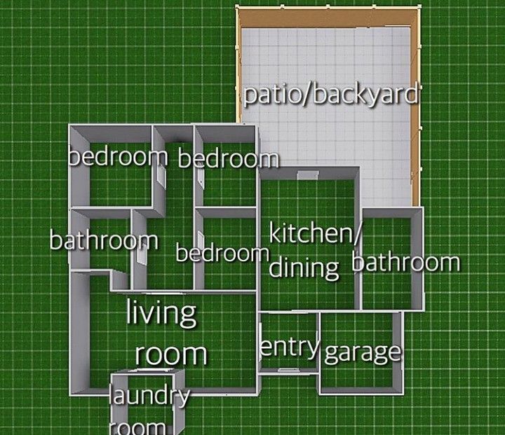 Bloxburg House Layout Ideas 2 