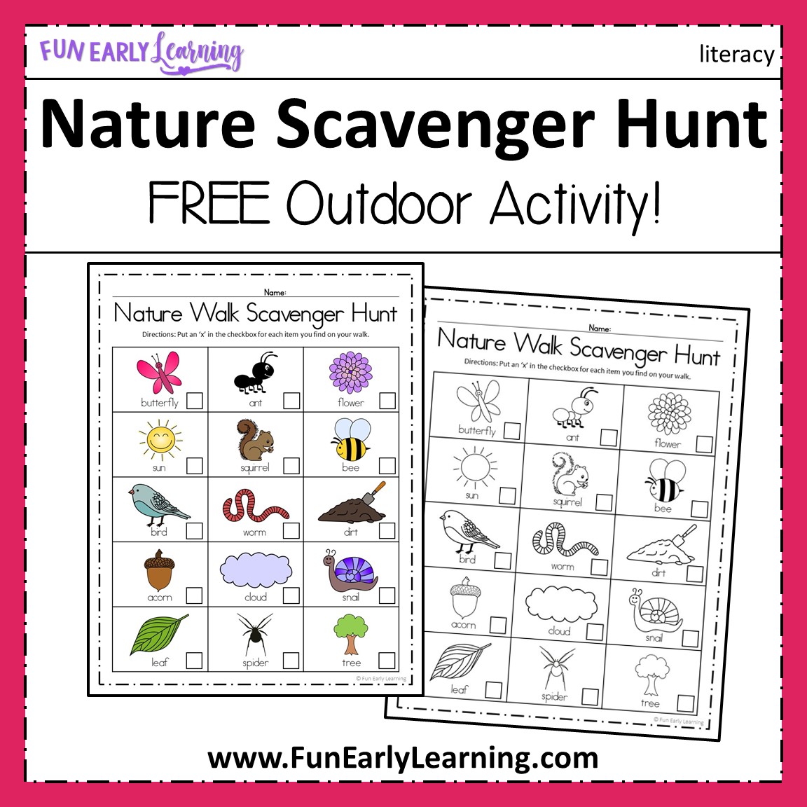 Featured image of post Free Nature Walk Scavenger Hunt