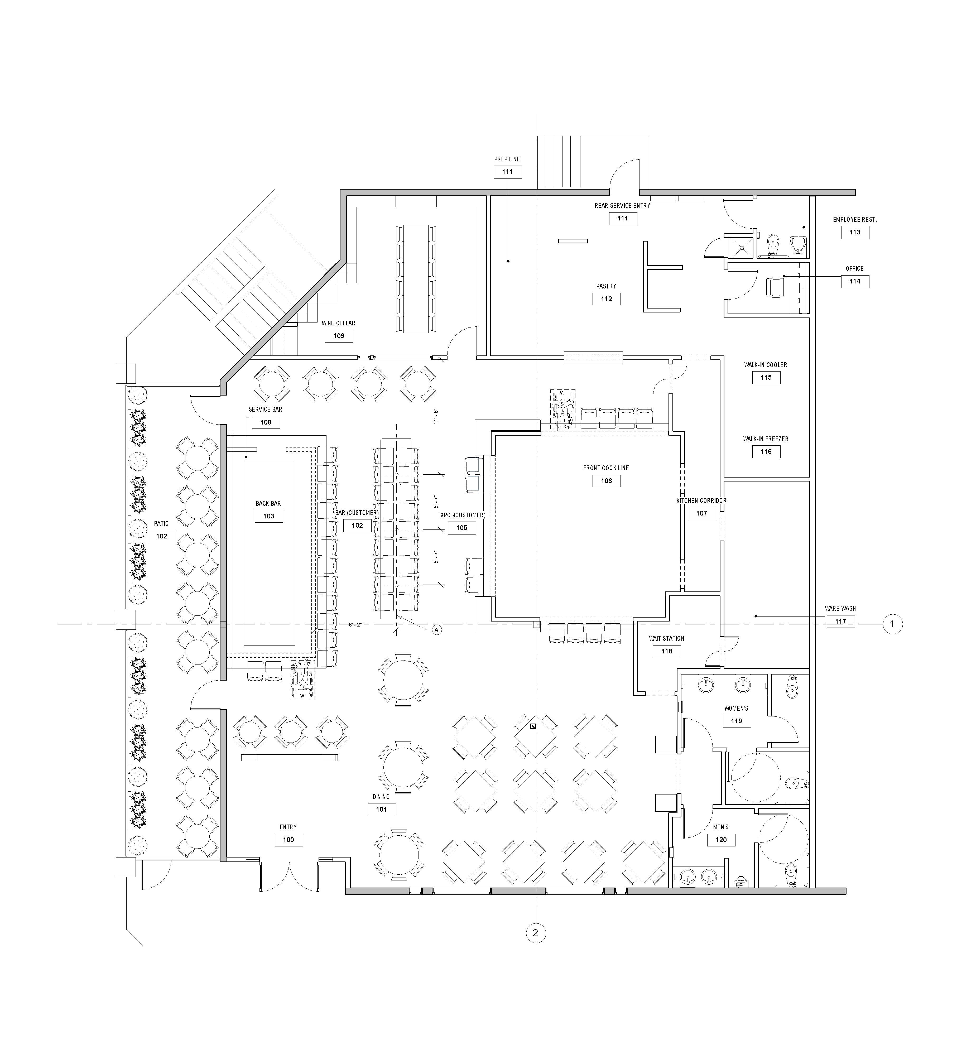 Featured image of post Furniture Layout Plan Restaurant