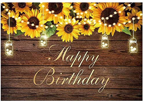 Featured image of post Happy Birthday Images With Sunflowers