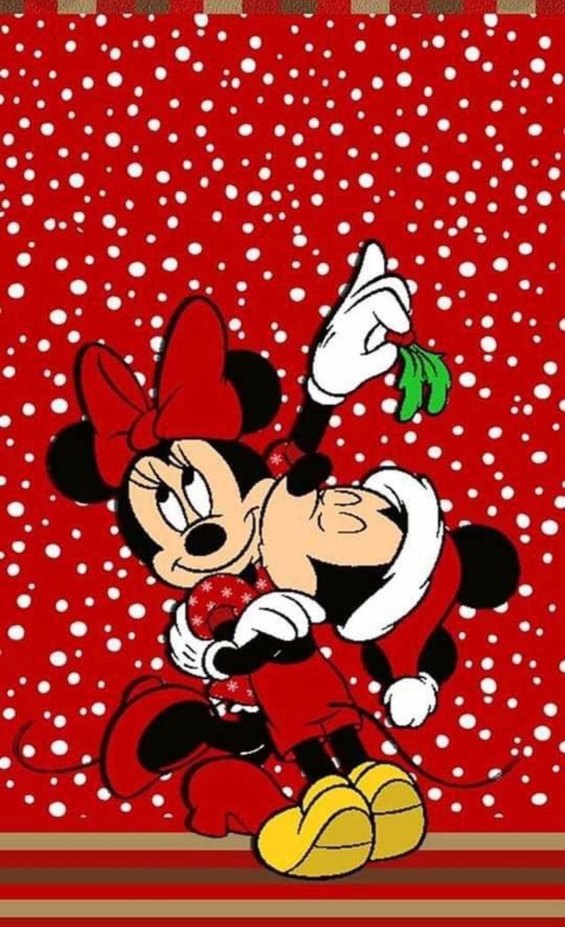 Featured image of post Mickey And Minnie Christmas Wallpaper