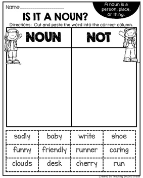 Featured image of post Noun Activities 2Nd Grade