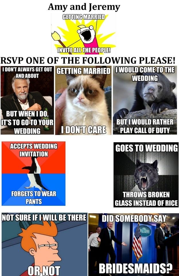 Featured image of post Wedding Invitation Meme